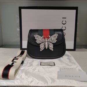 Totem Small Crystal Butterfly Web Shoulder Bag